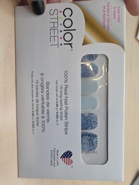 COLOR STREET Nail Strips New Special Edition, Blue Jean Baby Sealed
